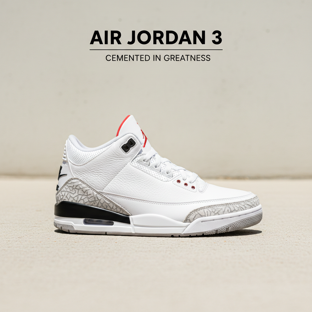 Air Jordan 3 White Cement collection image