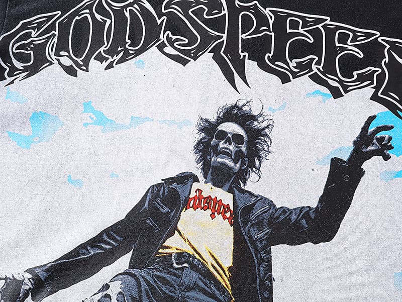 GODSPEED Rocker Thermal T-Shirt – 100% Cotton Graphic Tee