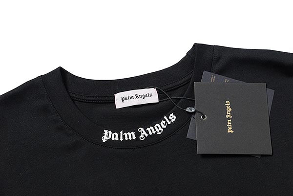 Palm Angels Gothic Back Logo Long Sleeve T-Shirt