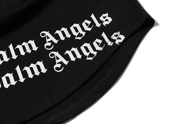 Palm Angels All-Over Logo Print Oversized T-Shirt