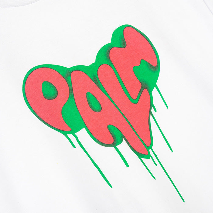 Palm Angels Dripping Heart Graffiti T-Shirt