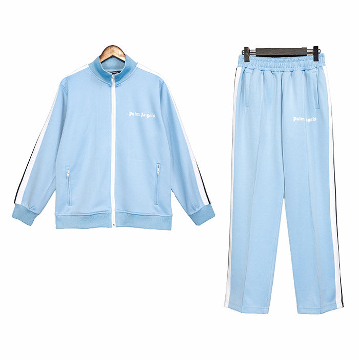 Palm Angels Blue Suit – Long Sleeve Jacket & Trouser Set