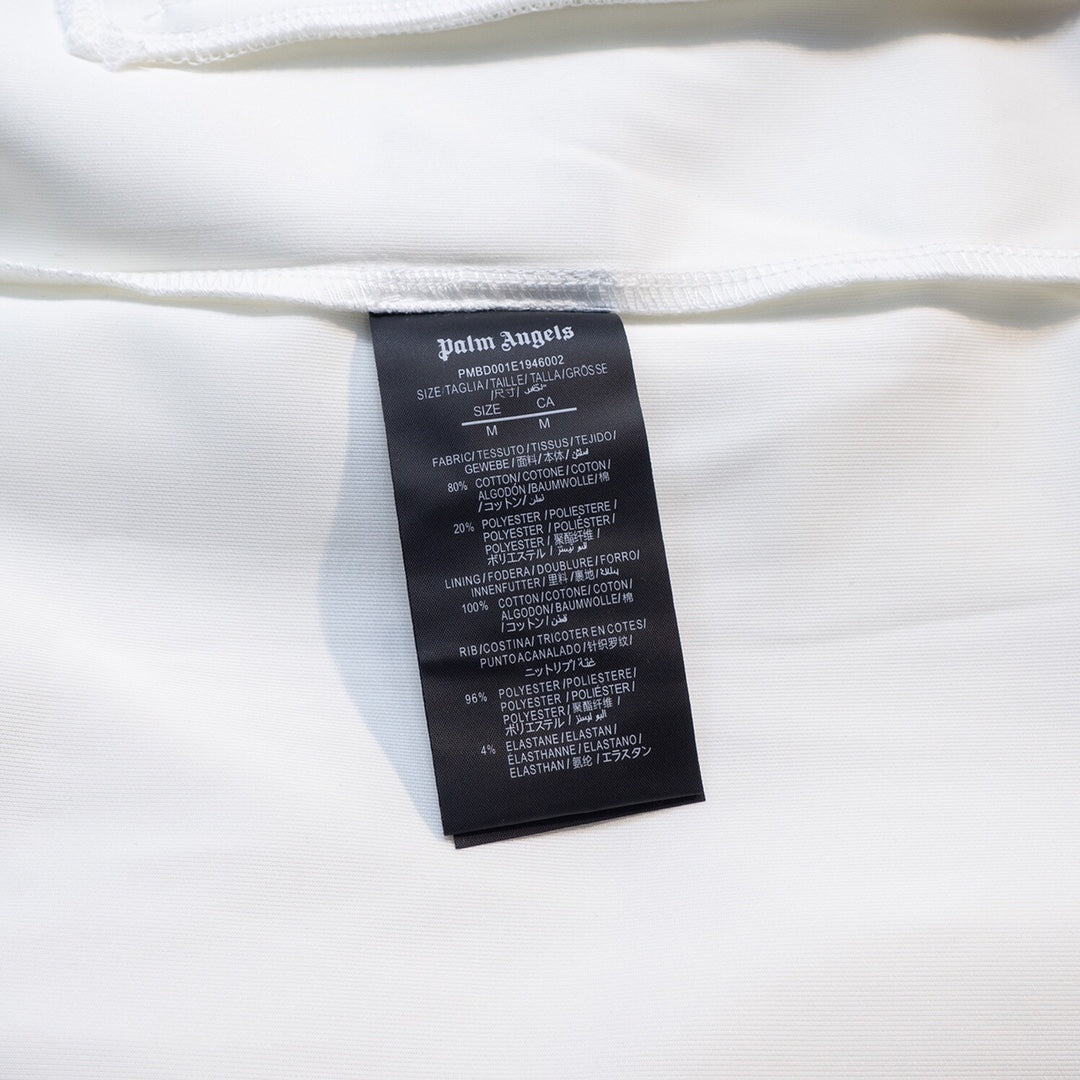 Palm Angels White Suit – Long Sleeve Jacket & Trouser Set