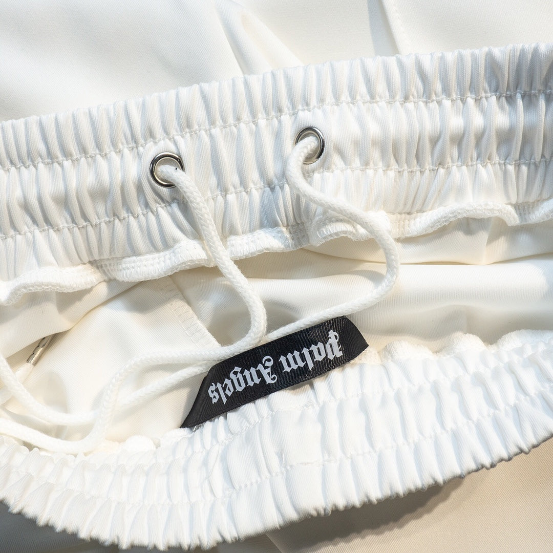 Palm Angels White Suit – Long Sleeve Jacket & Trouser Set