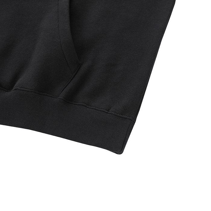 Fear Of God Essentials Hoodie – Black Tone-on-Tone