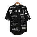 Palm Angels All-Over Logo Print Oversized T-Shirt