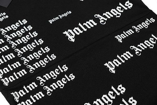 Palm Angels All-Over Logo Print Oversized T-Shirt