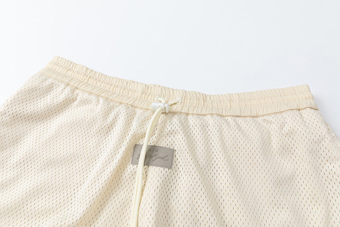 Fear of God x NBA x Air Shorts – Apricot / Black