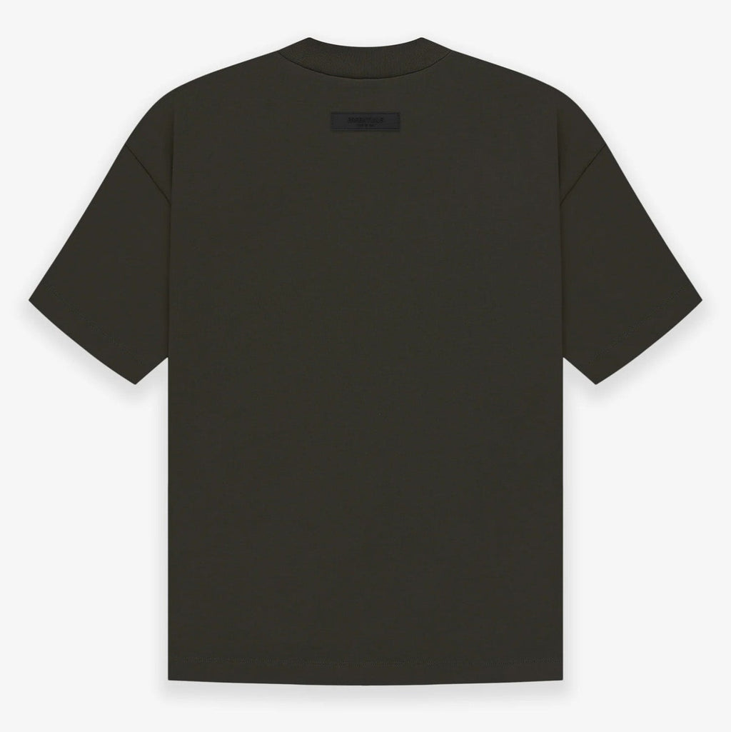 Fear of God ESSENTIALS Logo T-Shirt – Brown Black