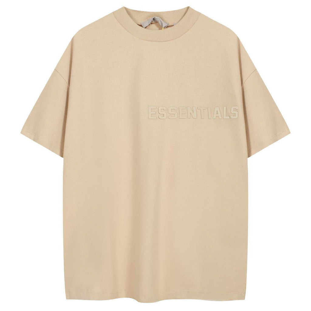 Fear of God Essentials Logo T-Shirt – Khaki