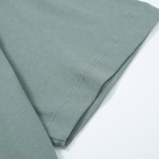 Fear of God ESSENTIALS Logo T-Shirt – Grey Blue