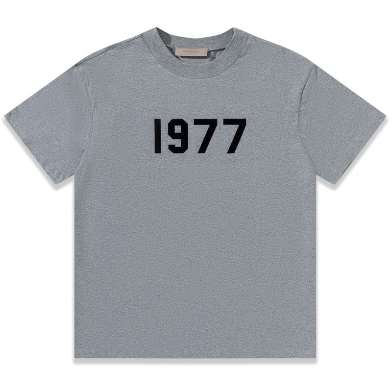 Fear of God 1977 Digital Print T-Shirt – Dark Gray / Light Gray