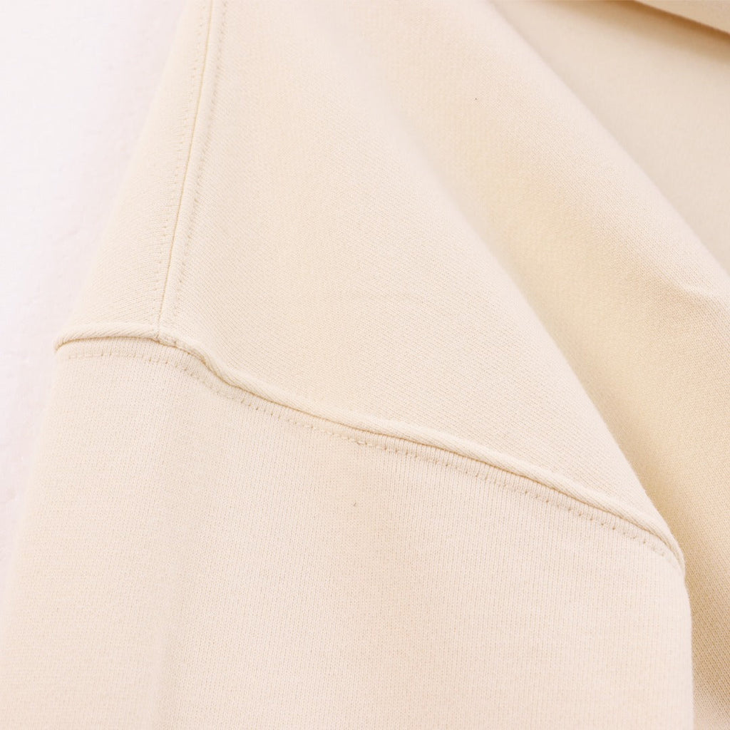 Palm Angels Foggy PA Cotton Hoodie – Beige Men's Logo Hoodie