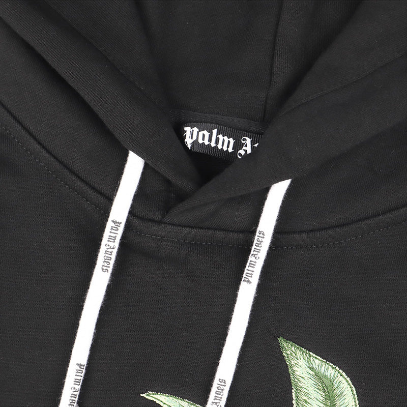 Palm Angels Broken Palm Hoodie – Black & White