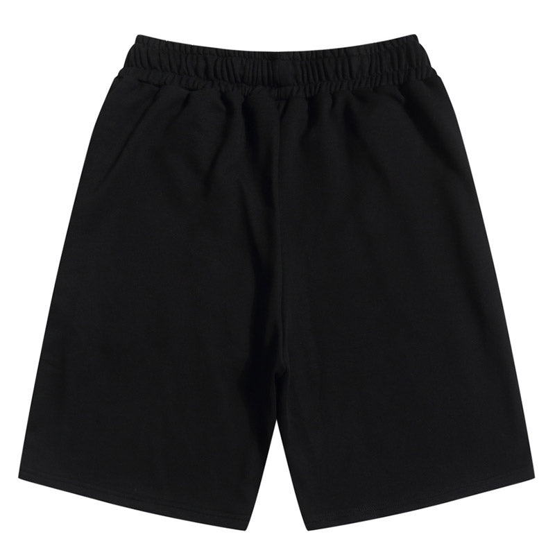 Palm Angels Logo Sweatshorts – Men's Cotton Shorts | Apricot & Black