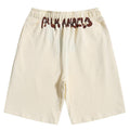 Palm Angels Logo Sweatshorts – Men's Cotton Shorts | Apricot & Black