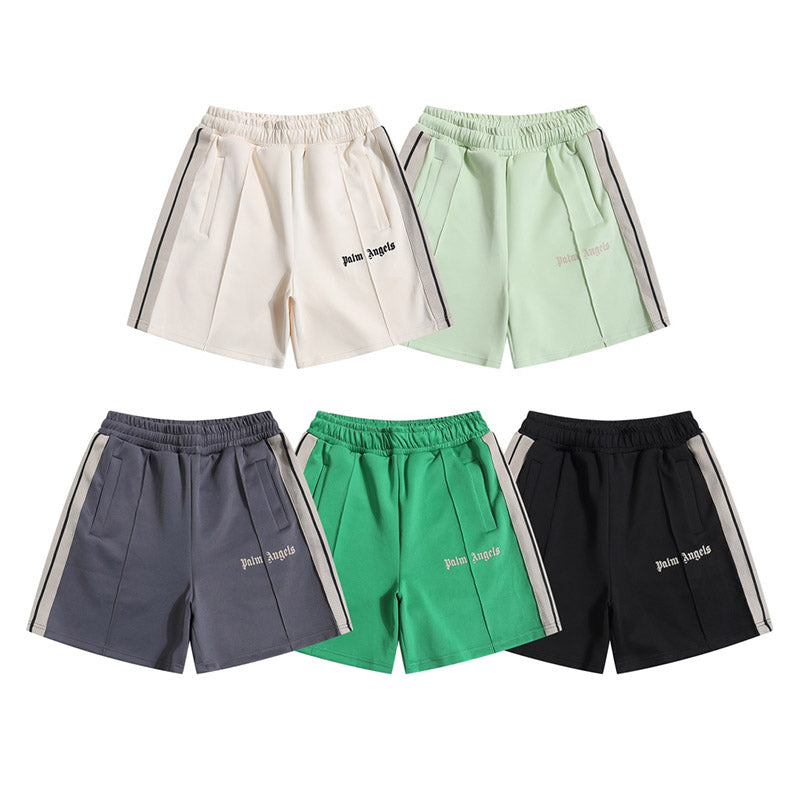 Palm Angels New Classic Track Shorts – Off-White Men's Cotton Shorts