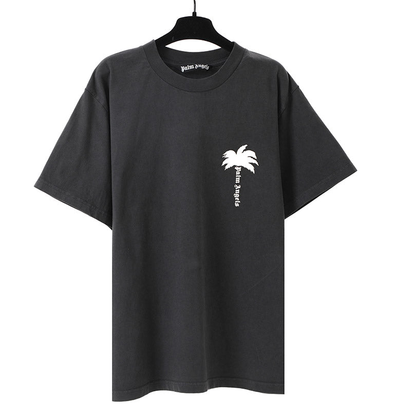 Palm Angels Vertical Back Logo T-Shirt – 100% Cotton