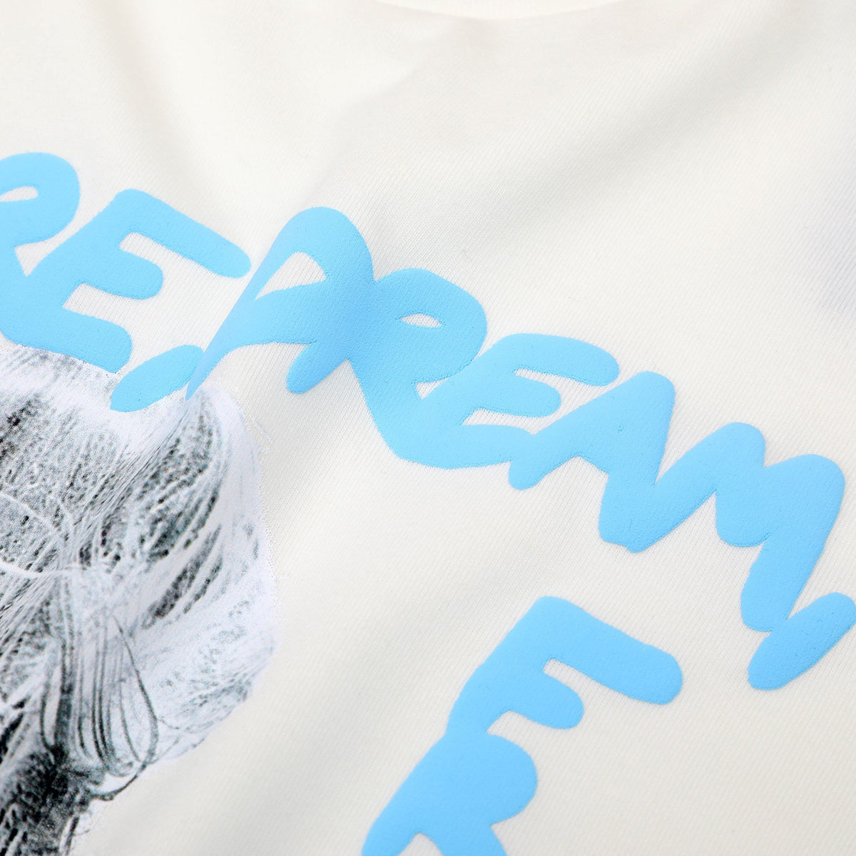 Palm Angels Blue Oasis Cotton T-Shirt