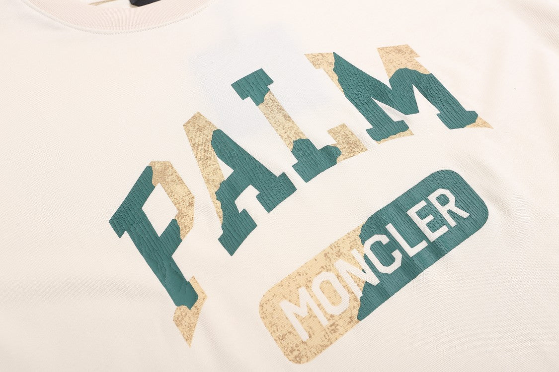 Moncler x Palm Angels Logo T-Shirt – Off-White