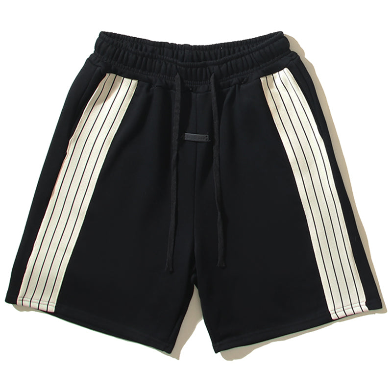 Fear of God Natural 8th Side Stripe Relaxed Shorts – Apricot / Black