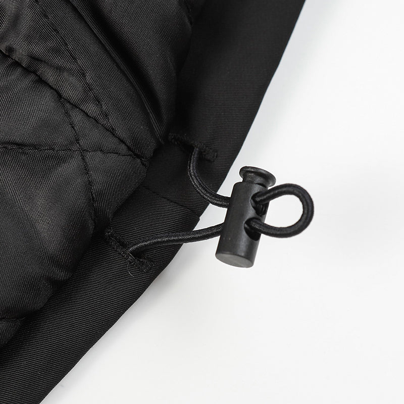 Fear Of God Essentials Padded Hooded Jacket – Yellow / Purple