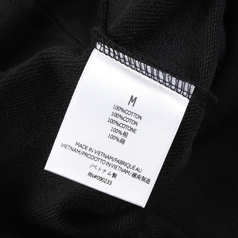 Fear of God Essentials Logo Sweatshirt – Black / White Grey