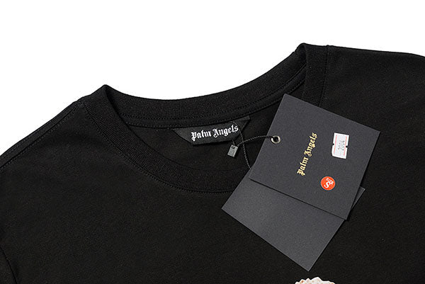 Palm Angels Broken Bear Head Oversized Graphic T-Shirt