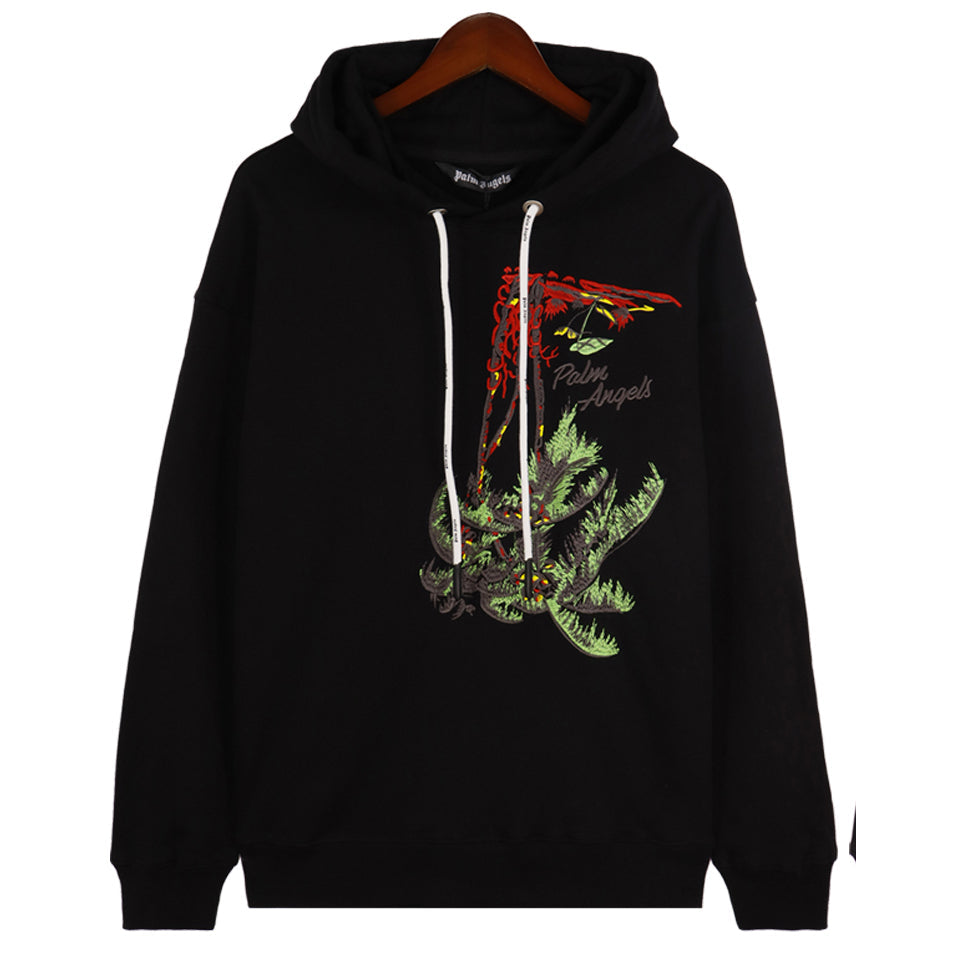 Palm Angels Hoodie – Men's Premium Cotton Hoodie | Pink & Black