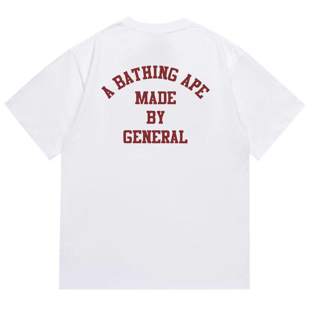 BAPE Ape Head Graphic Tee – Crew Neck Relaxed Fit