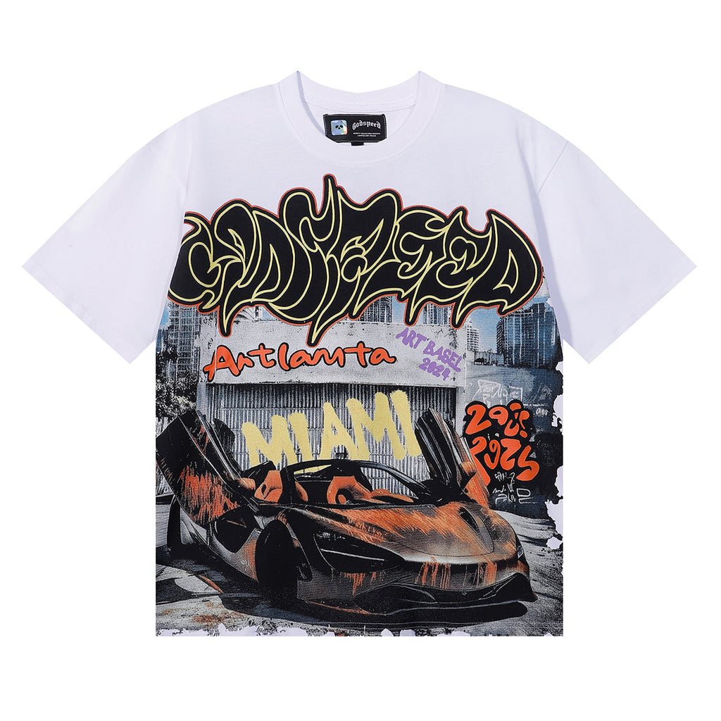 GODSPEED Miami Exclusive Artlanda T-Shirt – 100% Cotton Graphic Tee
