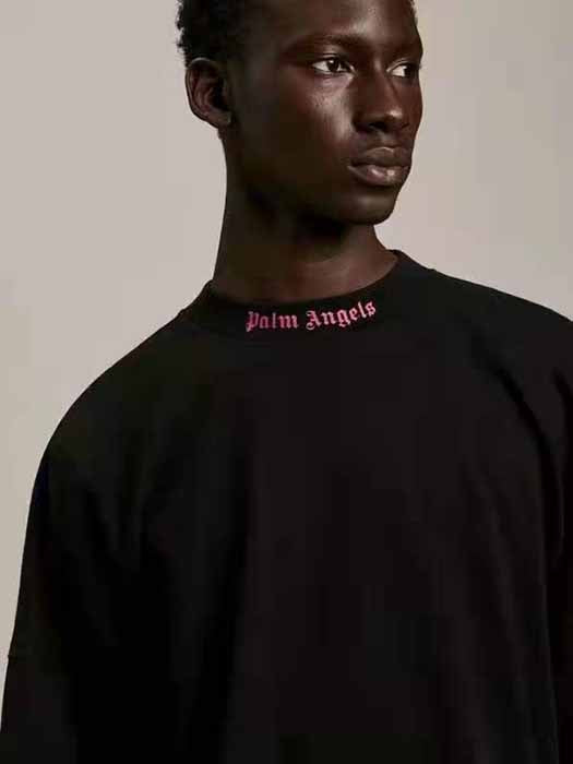 Palm Angels Oversized Gothic Back Logo T-Shirt