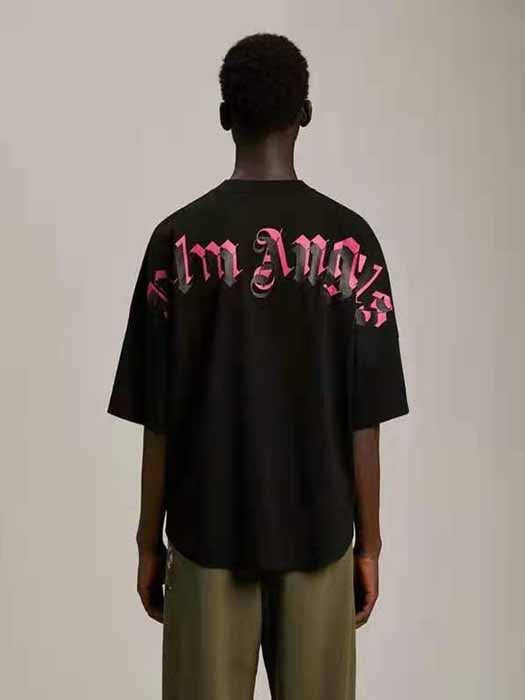 Palm Angels Oversized Gothic Back Logo T-Shirt