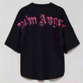 Palm Angels Oversized Gothic Back Logo T-Shirt