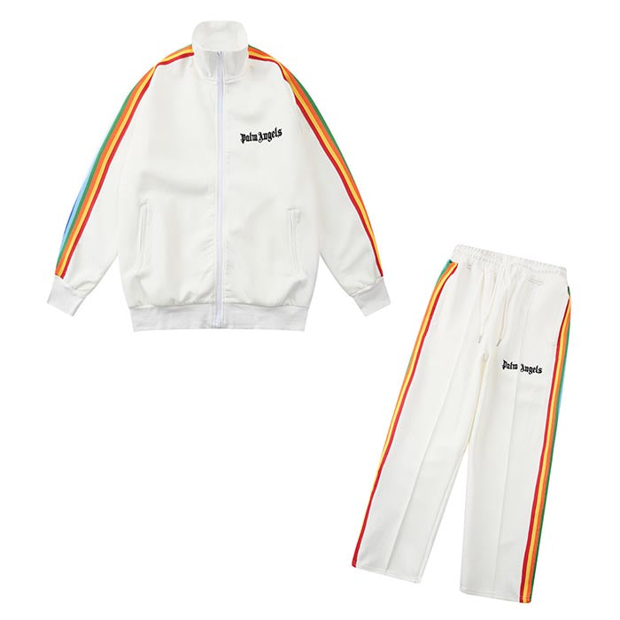 Palm Angels Tracksuit Set #07 – Black & White Coordinated Suit