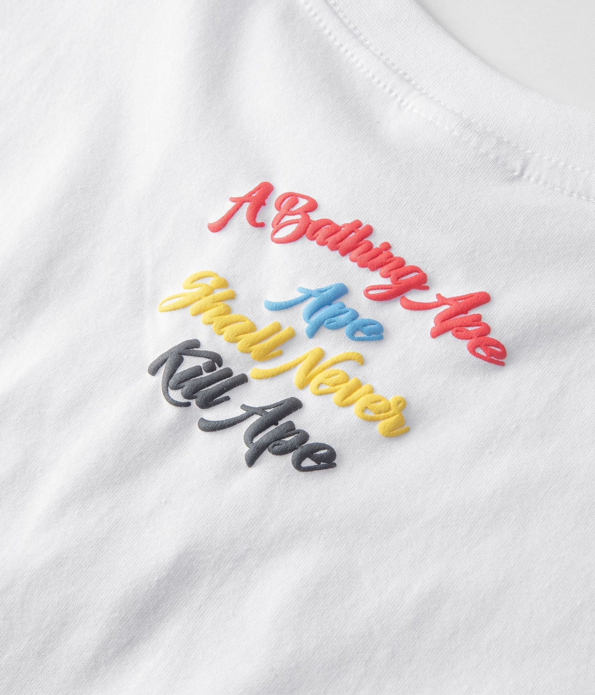 BAPE Color Camo College T-Shirt