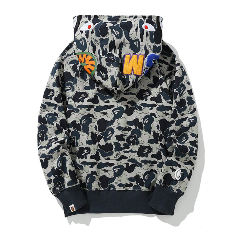BAPE Camo Full-Zip Hoodie
