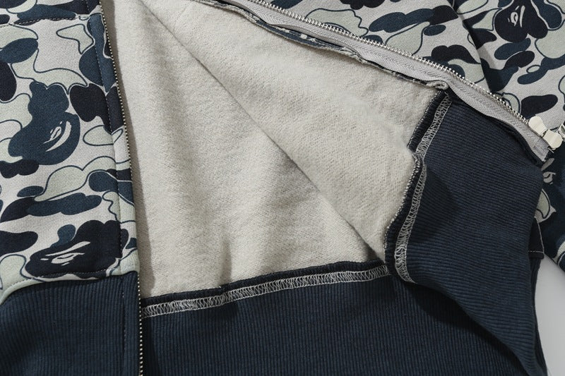 BAPE Camo Full-Zip Hoodie