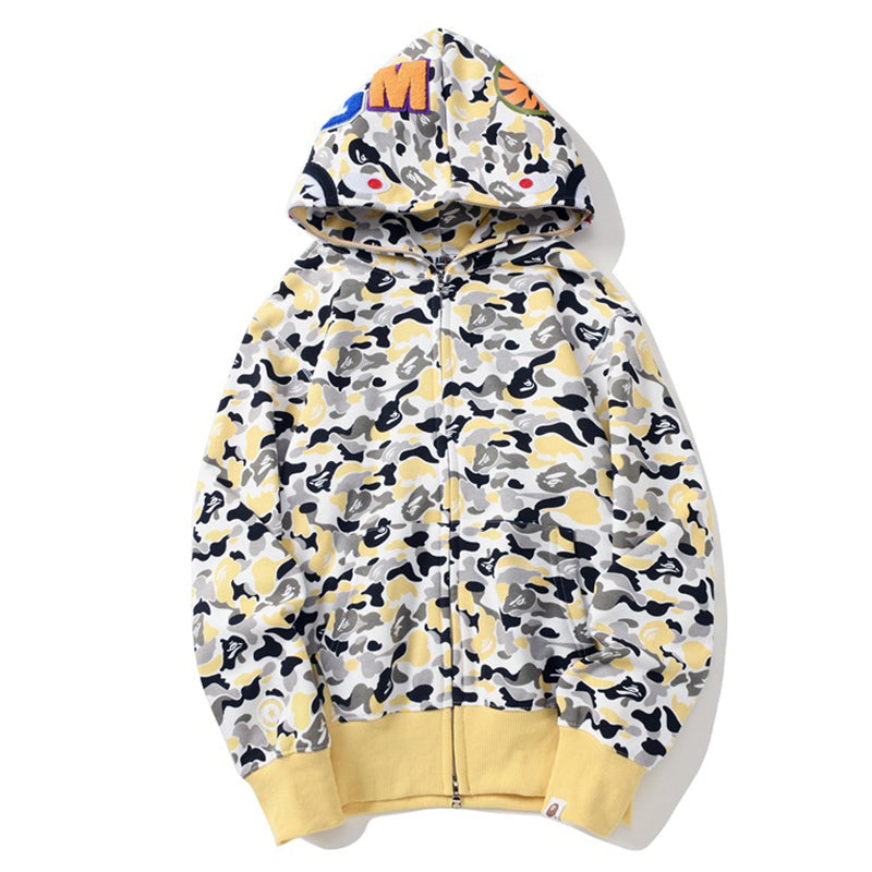 BAPE Camo Full-Zip Hoodie