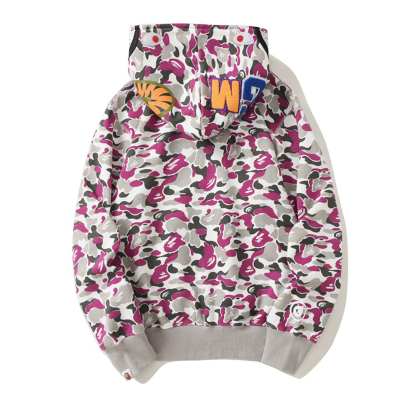 BAPE Camo Full-Zip Hoodie