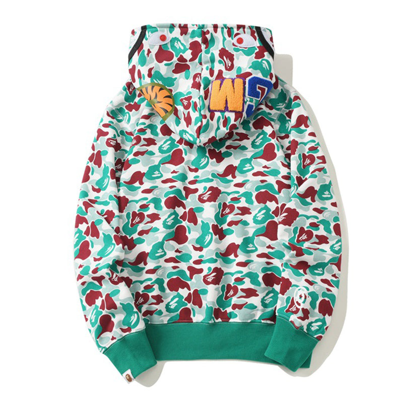BAPE Camo Full-Zip Hoodie