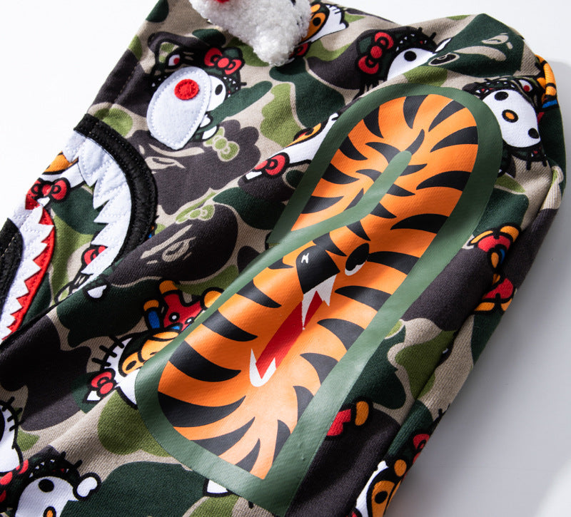 BAPE x Hello Kitty Camo Hoodie