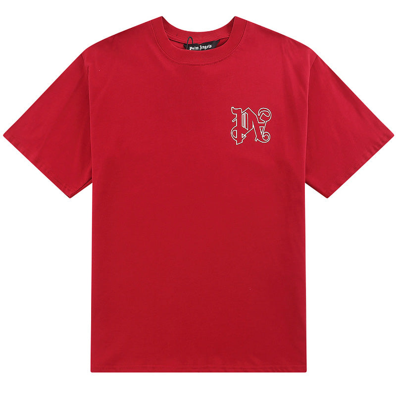 Palm Angels Monogram Regular T-Shirt – 100% Cotton