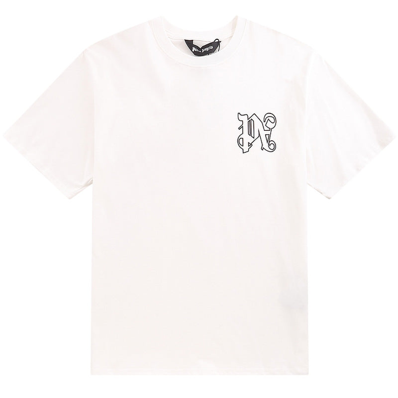 Palm Angels Monogram Regular T-Shirt – 100% Cotton