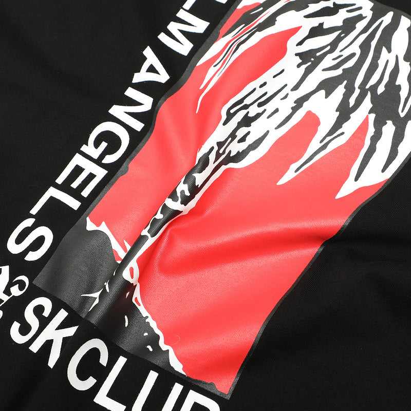 Palm Angels Ski Club Print T-Shirt – 100% Cotton