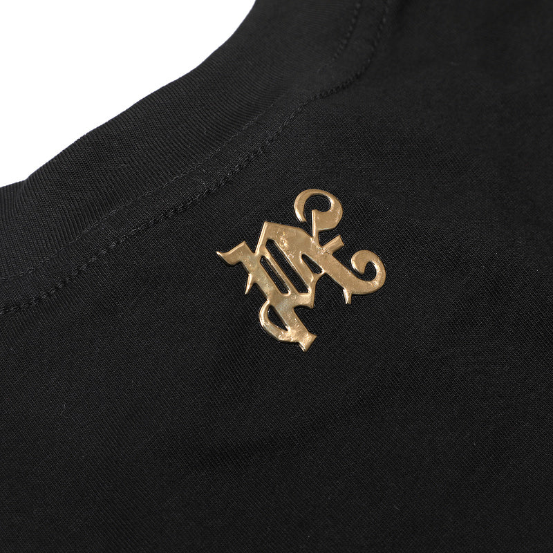 Palm Angels Foggy Logo Print T-Shirt – 100% Cotton