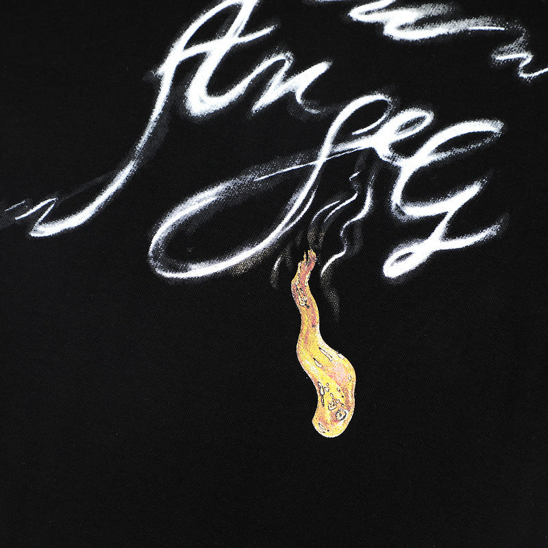 Palm Angels Foggy Logo Print T-Shirt – 100% Cotton