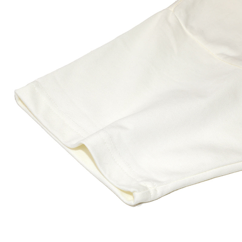 Palm Angels Milano Stud Logo T-Shirt – Off White | 100% Cotton