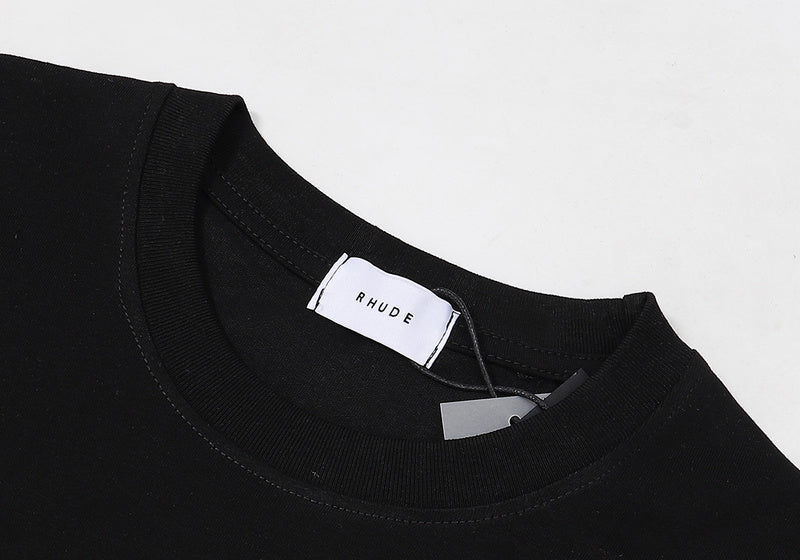 RHUDE Palmera T-Shirt – Black / White / Apricot