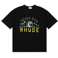 RHUDE Palmera T-Shirt – Black / White / Apricot